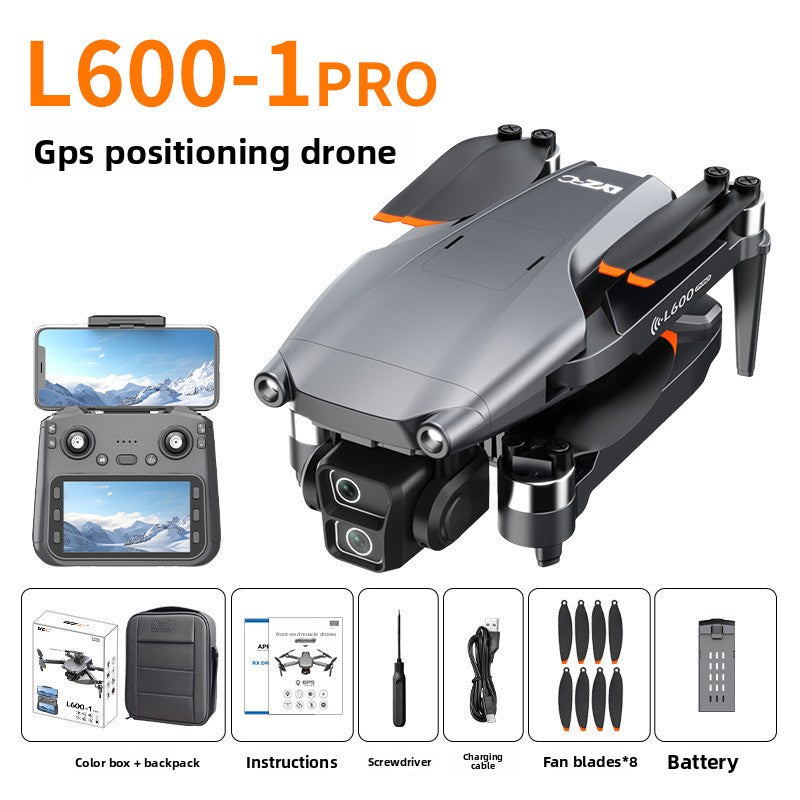 quadcopter drone Screen Control: Features a 4.5-inch LCD color screen for intuitive remote operation.
GPS Navigation: Equipped with GPS for stable flight and precise positioning