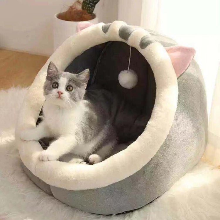 Cat Nest Four-season use: Suitable for year-round indoor and outdoor comfort
Enclosed design: Provides security and warmth for pets