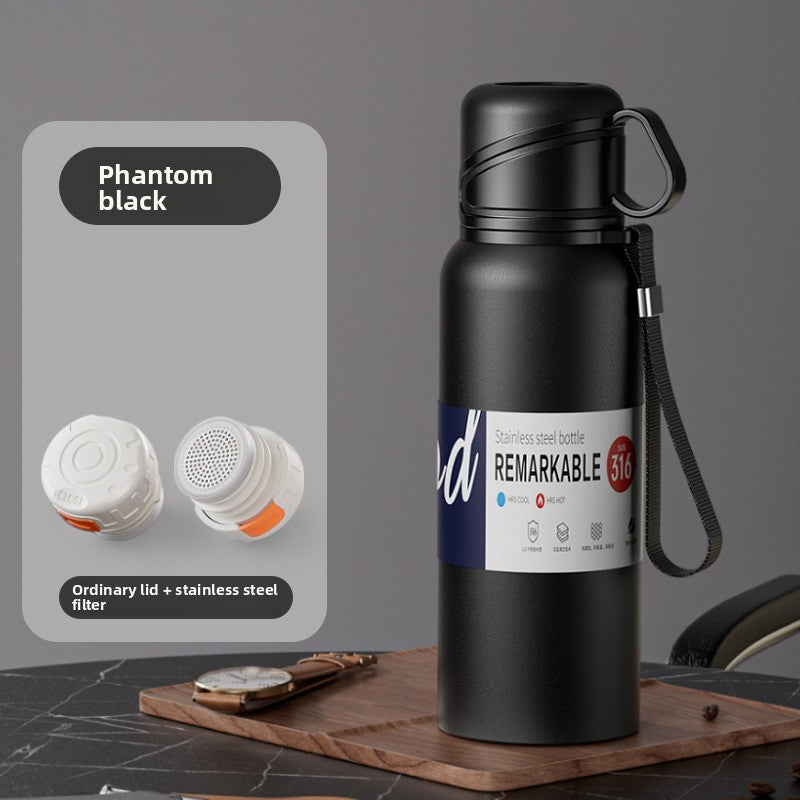 Tea Cup Bottiglia d'acqua sportiva motivazionale a colori  420ml, 620ml, 820ml, 1160ml, 1360ml, 1680ml, 1980ml
