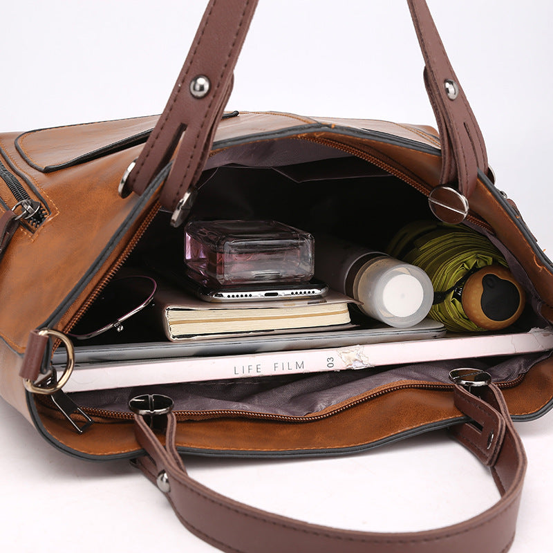 Womens Tote Bag Spacious interior with multiple compartments for organized storage