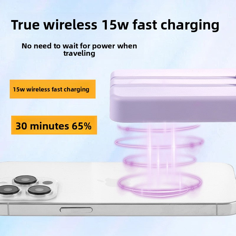 Power Bank Supports 20W PD 2.0 fast charging protocol for efficient power delivery 10000 mAH