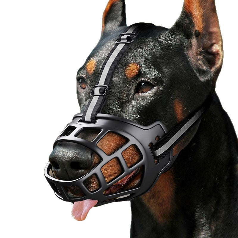 Anti-bite and anti-eating muzzles for large and medium-sized dogs Prevents dogs from biting or chewing objects
Anti-barking feature: Reduces excessive noise from dogs