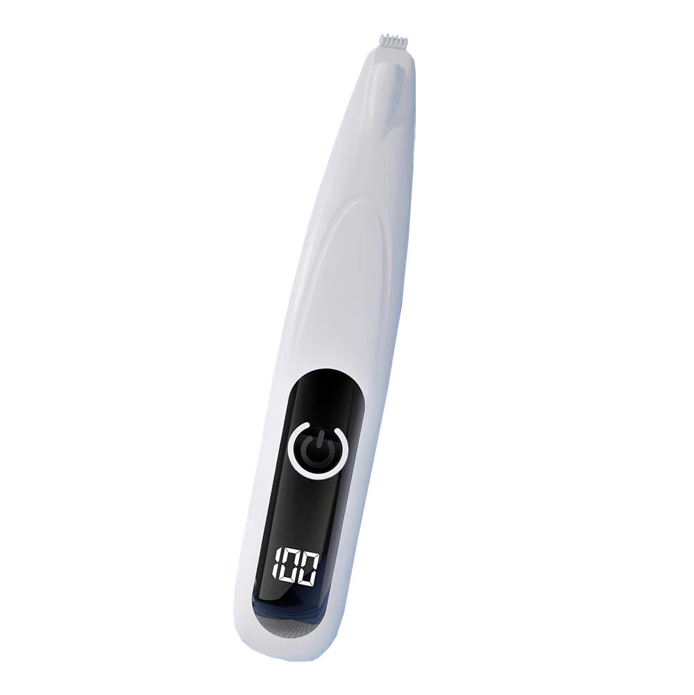 Pet foot shaving device