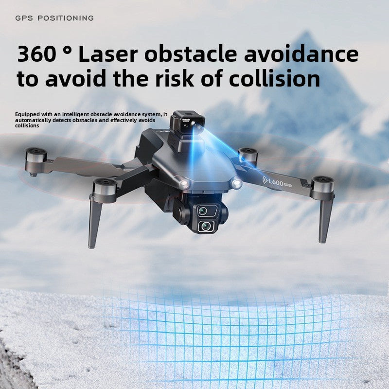 quadcopter drone Screen Control: Features a 4.5-inch LCD color screen for intuitive remote operation.
GPS Navigation: Equipped with GPS for stable flight and precise positioning