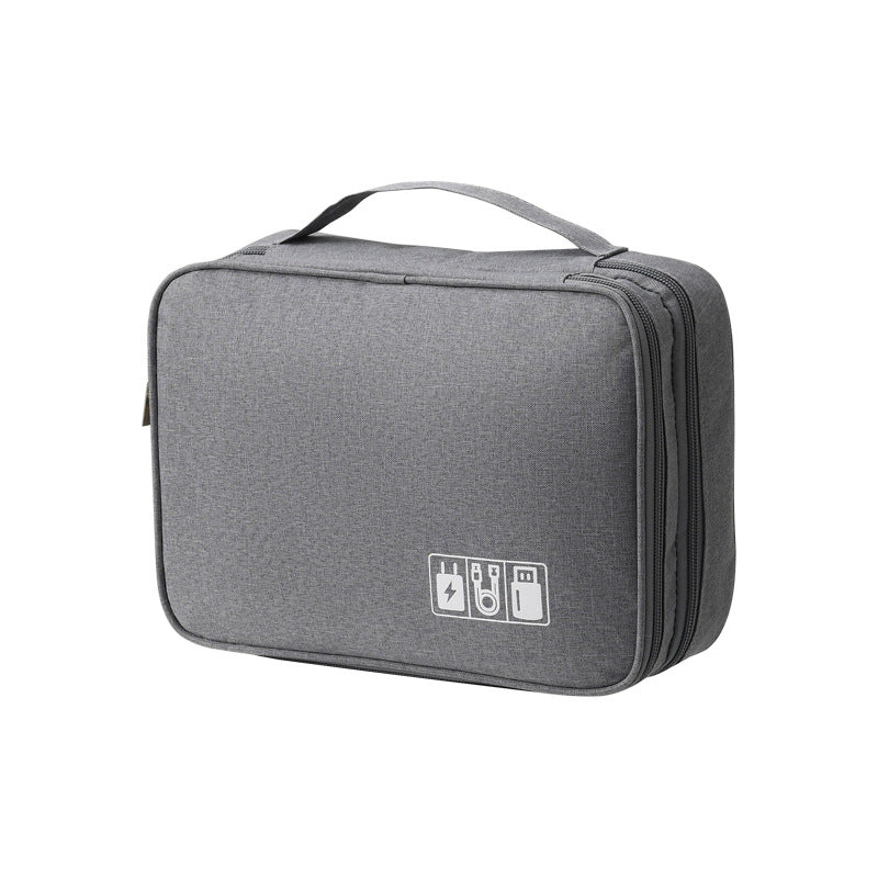 Storage Bag Organizer  Hand bag style , Versatile storage solution for phones, cables, and toiletries
Durable Material