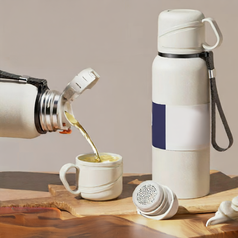 Tea Cup Bottiglia d'acqua sportiva motivazionale a colori  420ml, 620ml, 820ml, 1160ml, 1360ml, 1680ml, 1980ml
