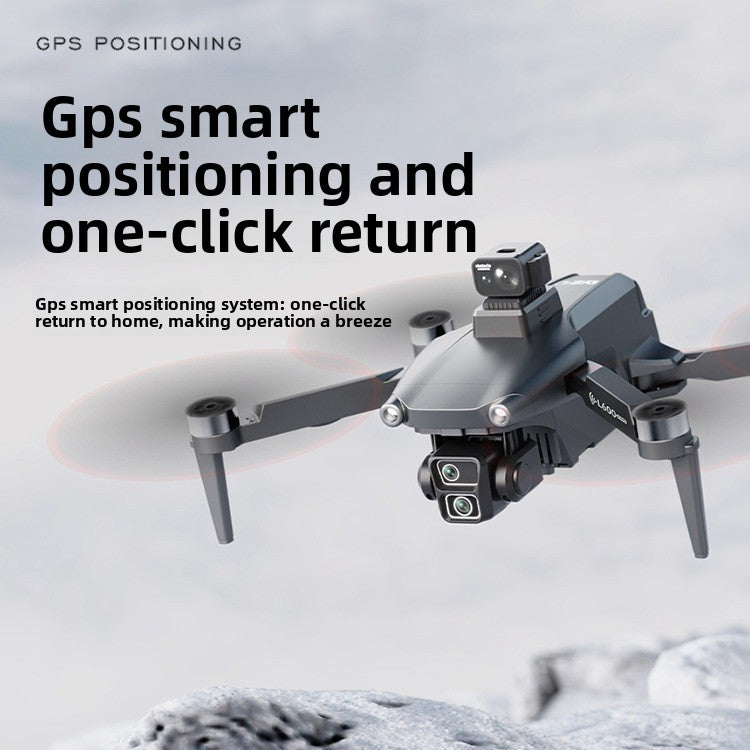 quadcopter drone Screen Control: Features a 4.5-inch LCD color screen for intuitive remote operation.
GPS Navigation: Equipped with GPS for stable flight and precise positioning