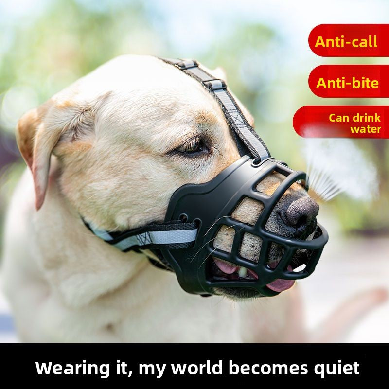 Anti-bite and anti-eating muzzles for large and medium-sized dogs Prevents dogs from biting or chewing objects
Anti-barking feature: Reduces excessive noise from dogs