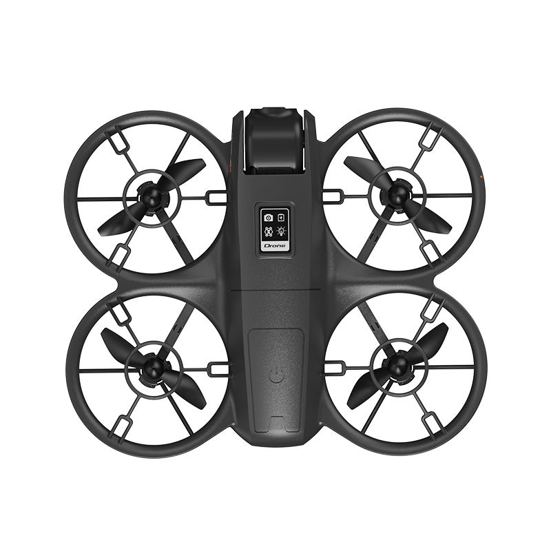 Mini Quadcopter with HD Dual Camera and Optical Flow Positioning Captures clear aerial photos and videos with dual cameras.
Optical Flow Positioning: Ensures stable hovering and precise flight control