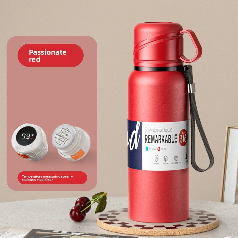 Tea Cup Bottiglia d'acqua sportiva motivazionale a colori  420ml, 620ml, 820ml, 1160ml, 1360ml, 1680ml, 1980ml