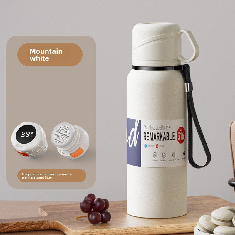 Tea Cup Bottiglia d'acqua sportiva motivazionale a colori  420ml, 620ml, 820ml, 1160ml, 1360ml, 1680ml, 1980ml