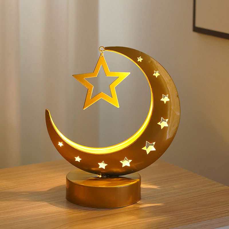 Moon Lamp  Energy-efficient LED bulbs provide warm ambient illumination with low power consumption