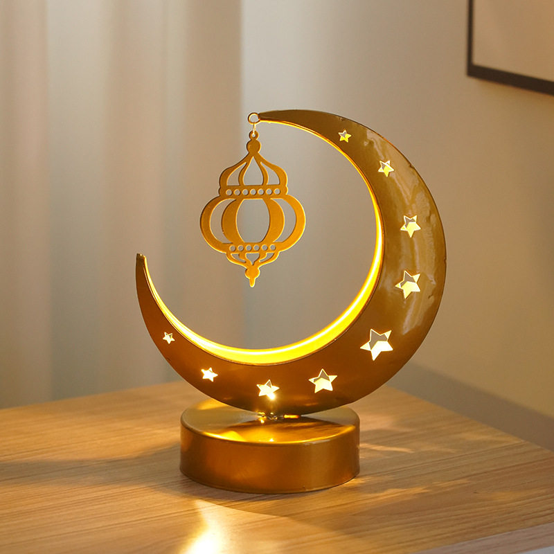 Moon Lamp  Energy-efficient LED bulbs provide warm ambient illumination with low power consumption