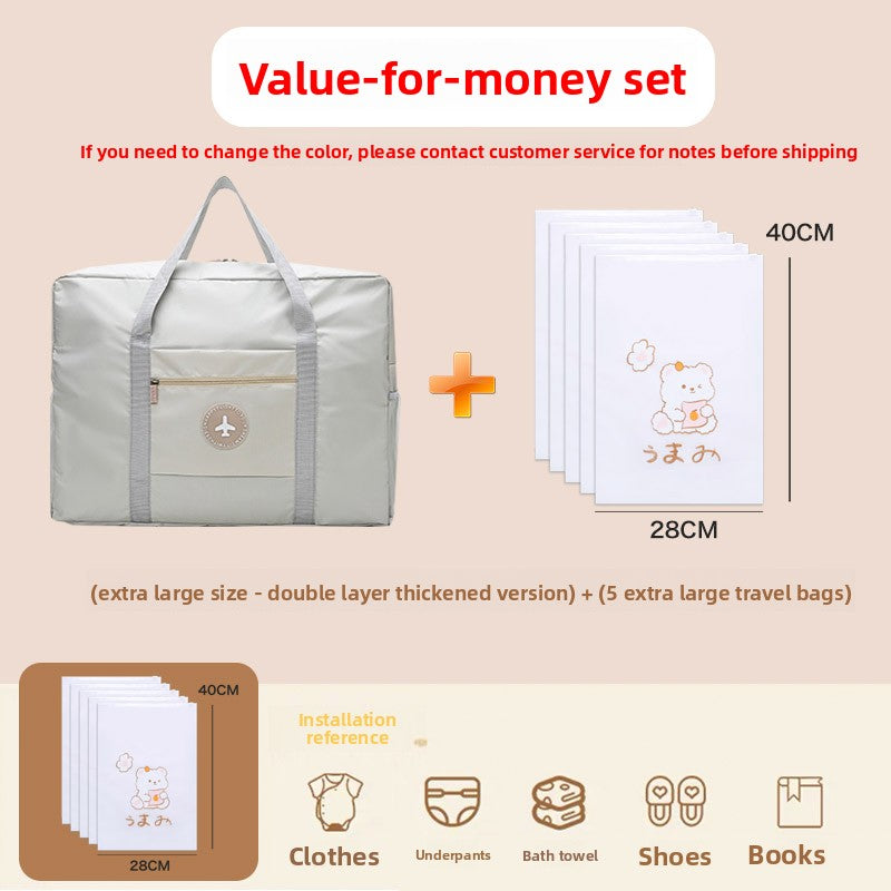 Travel Bag Spacious design ideal for short trips and campus living
Foldable: Convenient storage when not in use