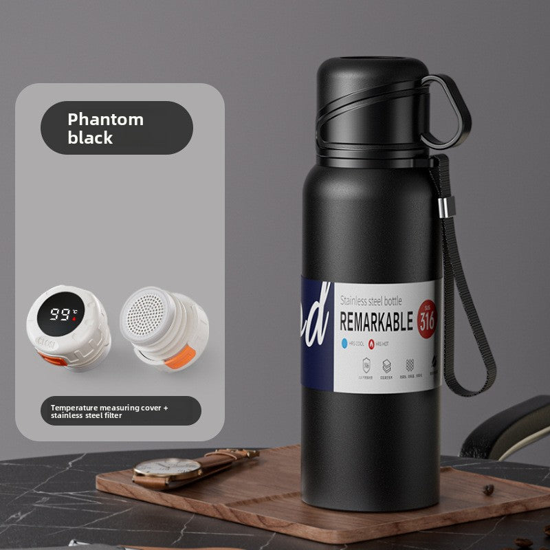 Tea Cup Bottiglia d'acqua sportiva motivazionale a colori  420ml, 620ml, 820ml, 1160ml, 1360ml, 1680ml, 1980ml