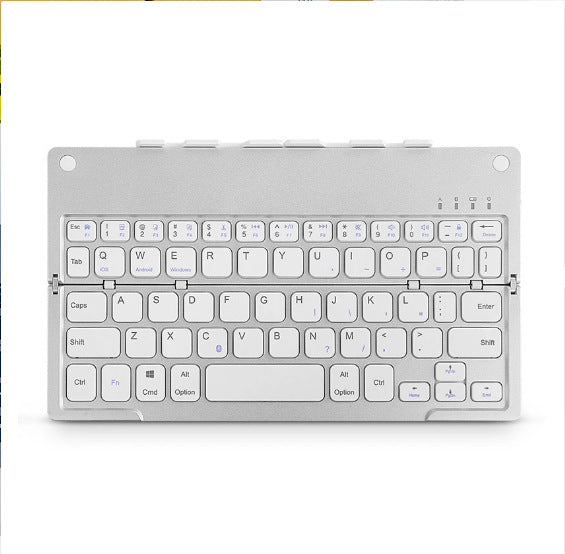 Bluetooth keyboard  Slim and lightweight for easy portability and storage