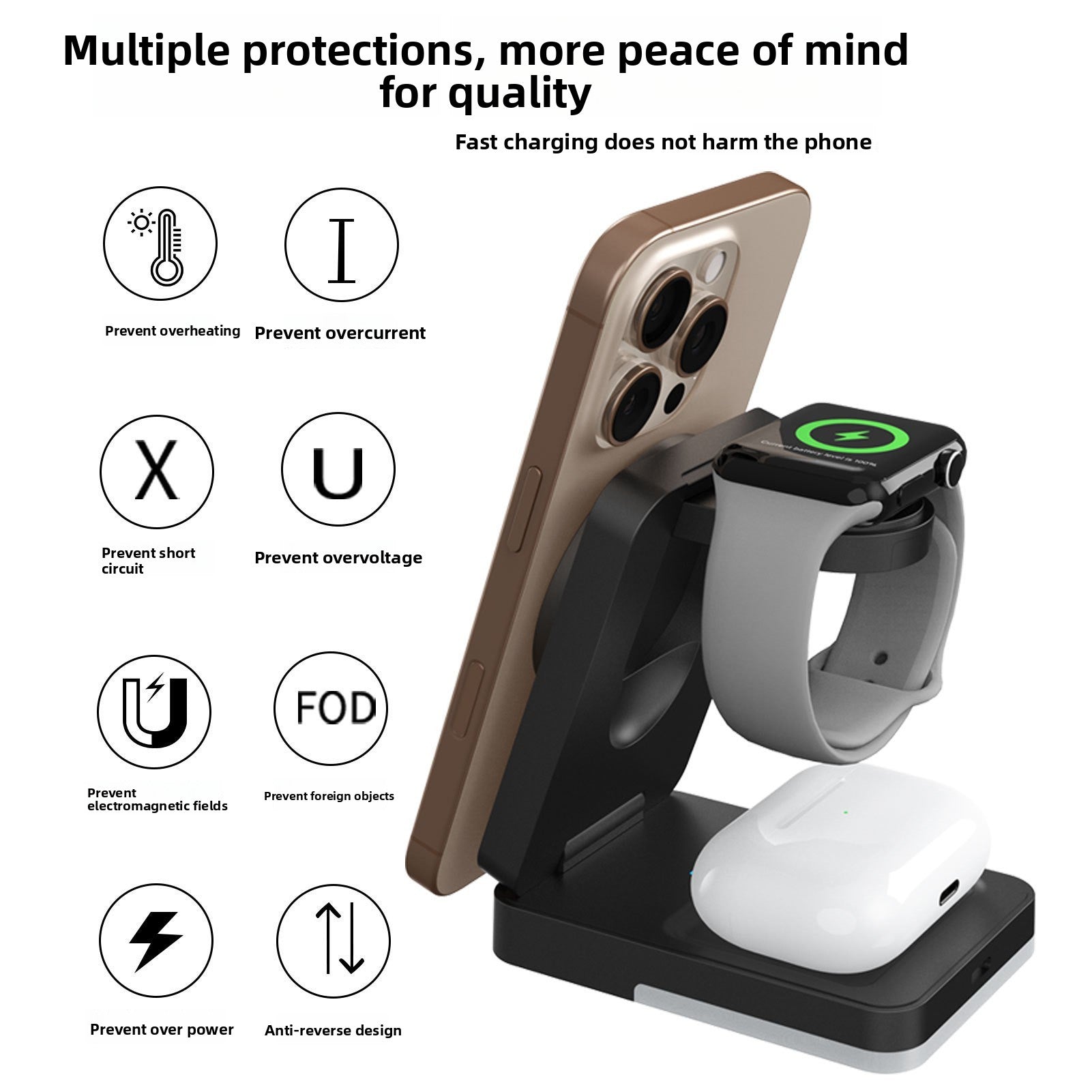Wireless charging mobile phone holder 2026